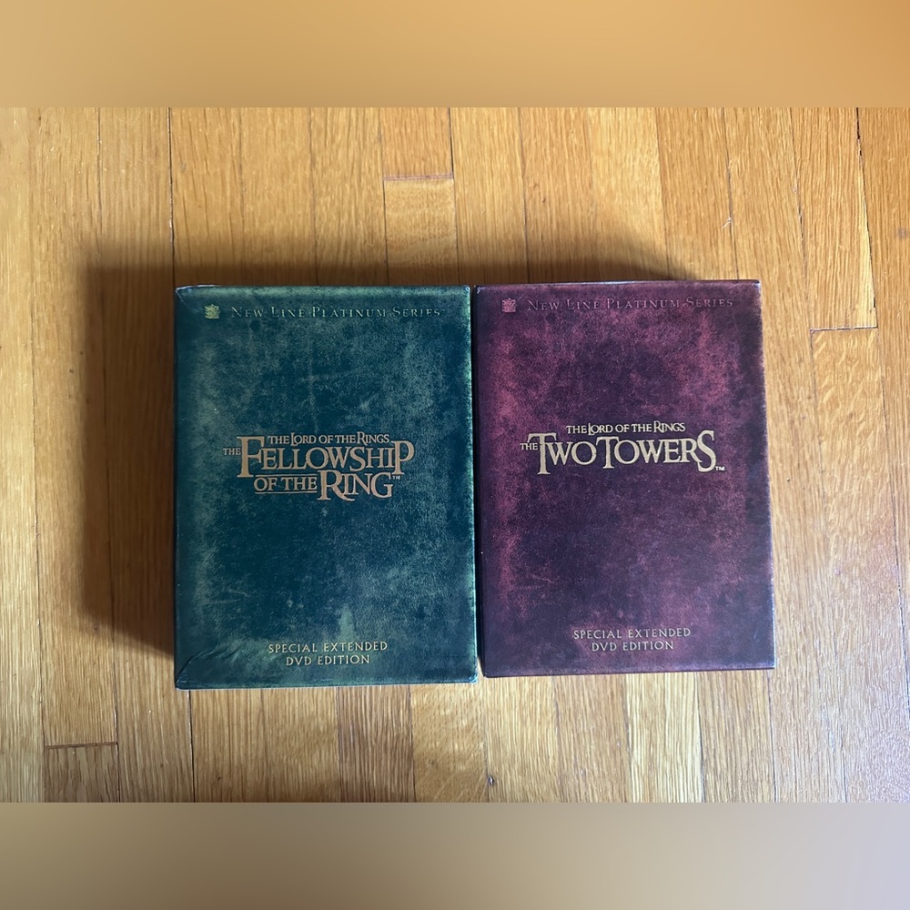 The Lord of the Rings Special Extended DVD—Fellowship of the Ring & Two Towers